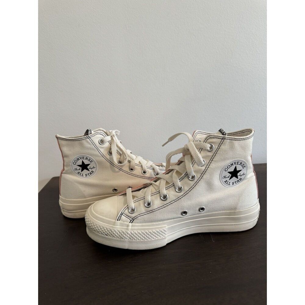 Converse Chuck Chinatown Wang Pink 6.5 Mens 8.5 Women's sneakers platform shoes - Picture 4 of 7